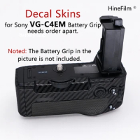 VG-C4EM A7SIII A7IV A7RIV A1 A9II Handle Camera Sticker Wrap Film Skin For Sony A7S3 A7M4 A7R4 A7S III M3 A7 A7R IV M4 A9 M2 II