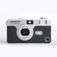【Kodak 柯達】Ultra Series 135 F8 底片相機-軍艦黑 買再贈市值500底片(復古玩法/2025最新款底片相機)