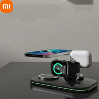 Mijia 3 In 1 Magnetic Wireless Charger 30W Fast Charging for IPhone 13 14 Pro Max Samsung Apple Watch Airpods Pro Dock Station