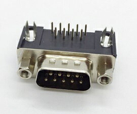 9P彎腳公頭  DB9 / DR9 / 9針 RS232串口90度彎腳 (5個含稅價)【佑齊企業 iCmore】