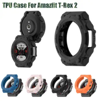 For Xiaomi Amazfit T-Rex 2 PC Protector Cover Case Smart Watch Protective Shell Frame For Huami Amazfit T-Rex 2 Edge Bumper