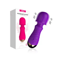 female prostate high speed vibrating silicone waterproof wand vibrator massager
