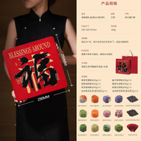 新中式糕点茶点过节送礼品铁盒年货礼盒装New Chinese Pastry Refreshments Holiday Gifts Tin New Years Goods Gift