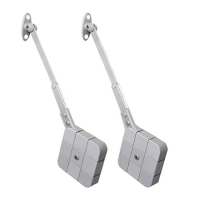 Toy Box Hinge Soft Close Chest Hinge Safety Cover Support Hinge For Wooden Box Blanket Chest Bench Cover Durable ,2Pcs