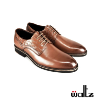 【Waltz】時尚壓紋 真皮紳士鞋 皮鞋(512061-06 華爾滋皮鞋)