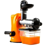橙汁手動榨汁機原汁機冰淇淋機家用手搖榨汁機麥苗榨汁機果中語機「限時特惠」