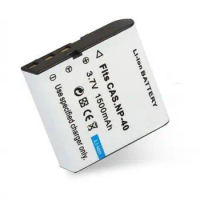 3.7 V 1500mAh NP-40 Battery Rechargeable Li-Ion Standard Battery Video Camera Battery Pack for Casio EX-Z40 Z55 Z57 FC100