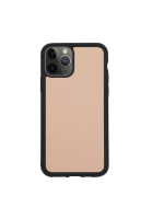 THEIMPRINT IPHONE 12 PRO  MAX  SAFFIANO LEATHER PHONE CASE - NUDE