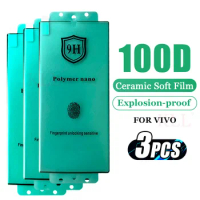 1-3pcs explosion-proof Ceramic Film For VIVO X100 X90 X80 X70 X60 X50 V30 V29 V27 S17 S16 S18 Pro Screen Protector IQOO 12 11 10