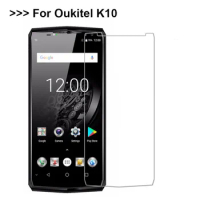 For Oukitel K10 Tempered Glass Explosion-Proof Phone Screen Protector Film For Oukite K 10 Mobile Phone