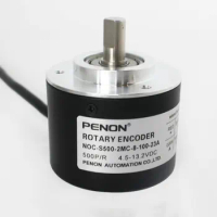 New NOC-S500-2MC-8-100-23A 8mm solid shaft 500 p/r incremental rotary encoder