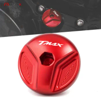 Motorcycle Engine Oil Cap Bolt Screw Filler Cover for Yamaha TMAX530 TMAX500 TMAX 530 500 560 Tech max Techmax CNC Accessories