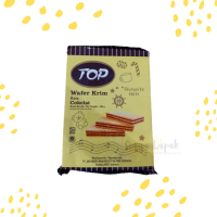 Nissin Top Wafer Krim Coklat 300gr Biskuit Rasa Cokelat Snack Camilan
