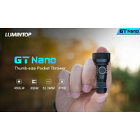 【電筒王】Lumintop GT Nano 450流明 鑰匙扣手電筒 迷你強光小手電 10180電池 鑰匙圈燈