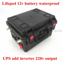 12.8v 12V 100AH,120AH 150AH Lifepo4 Battery with UPS 220v output solar power portable power high capacity + 14.6v 10A charger