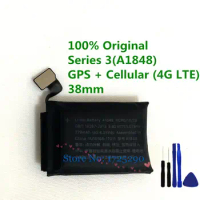 Original A1848 A1850 Battery For Apple watch Series 3 GPS Cellular 4G LTE 38mm 279mAh A1860 A1889 A1890 42mm 352mAh A1861 A1891