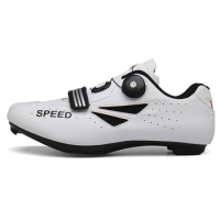 BETOOSEN Mens Womens Breathable Road Bike Cycling Shoes MTB Spin Bicycle Shoes with Quick lace Self-Locking Compatible SPD Cleat