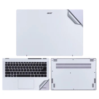 Pure Color Vinyl Stickers for Acer Laptop Swift GO SFG14-71 SFG16-71/AL14-71/AV14-51-59UE/SFA16-41 Pre-cut Laptop Cover Skin