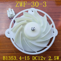 Refrigerator Cooling Fan ZWF-30-3 B1353.4-15 DC12v 2.5W for Refrigerator Accessories