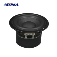 Applicable to AIYIMA 4 Inch Subwoofer Speaker 4/8 Ohm 45W Woofer Speaker Long Stroke Bass Sound Loud