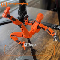 Articulated Doll 3D Printing Multi Joint Movable Game Action Figure Garage Kit Model Mechanical Little Man Mannequin Kid Toys