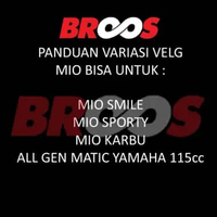 MotoBroos velg racing vrossi Venom Galaxy 2 | Palang 18 VARIO 110,VARIO 125/150,MIO M3,MIO SPORTY MI