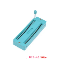 5pcs New 40 Pin Universal ZIF DIP Tester IC Test Socket wide