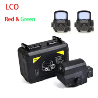 Tactical LCO Red&amp;Green Dot Sight Holographic Scope Fits Any 20mm Mount Hunting Scopes Reflex Sight