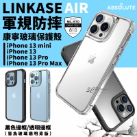 ABSOLUTE LINKASEAIR 透明殼 保護殼 防摔殼 玻璃殼 iPhone13 pro max mini