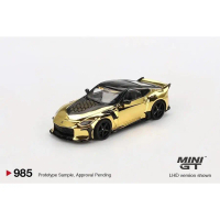 MÔ HÌNH XE Mini GT BOX Version MGT00985 Nissan Z VeilSide FZ400 Gold Chrome