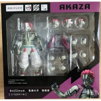 Original ANIPLEX BUZZmod Demon Slayer AKAZA In Stock 16cm Anime Collection Figures Model Toys