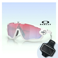 【Oakley】Jawbreaker 滑雪運動太陽眼鏡(OO9290-21 Prizm snow sapphire 鏡片)