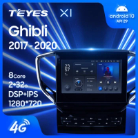 TEYES X1 For Maserati Ghibli M157 2017 - 2020 Car Radio Multimedia Video Player Navigation GPS Android 10 No 2din 2 din dvd