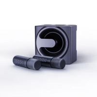 HIFI DSP Wireless Microphone System Karaoke speaker for home Blueteeth speaker Rechargeable