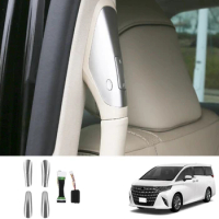 Middle Door Armrest Button Cover Car Middle Door Accessories For Toyota ALPHARD/VELLFIRE 40 Series 2023+