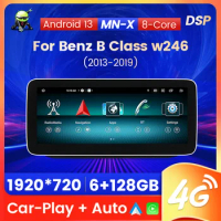 6G+128G Car Radio Wireless Carplay For Mercedes-Benz B-Class W245 W246 B180 B200 Android Navigation GPS Multimedia Video Player