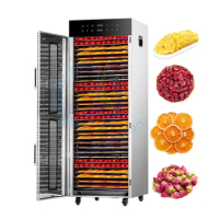 Industrial electrical Type Fruit Potato Vegetable Machine Digital Control Food Dehydrator with 10 40 Trays