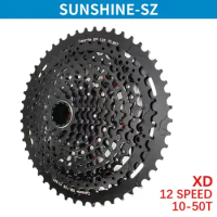 SUNSHINE XD Bicycle Flywheel Cassette MTB Bike Freewheel 11Speed/12Speed 9-42T/9-50T for Sram XD Freewheel 12 speed cassette