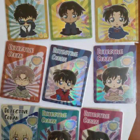 Anime Detective Conan QR series collection card Haibara Ai Mouri Ran Furuya Rei Christmas birthday gift Entertainment toys
