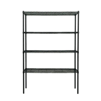 【dayneeds 日需百備】輕型 120x45x180公分烤漆四層架(鐵力士架/收納層架/展示架/層架/鐵架)