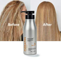 Istennok Brazilian Botox Keratin Treatment Hair Straightening Cream Protein Smoothing Permanent Sulfate Free Salon Professional