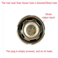 Fuel Tank Float Flower Hole Plug Plug Head Head Plug Car Fuel Tank Accessories Modified Leak Test Cover Pressure Test Plug Cover