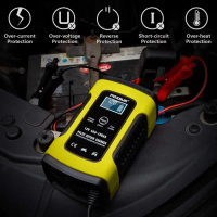 diskon! - cas aki charger accu motor mobil repair battery automatic smart 12v 6a