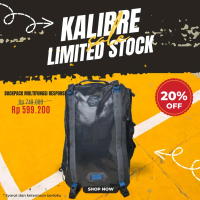 Kalibre Backpack Multifungsi Response 21L 910888000