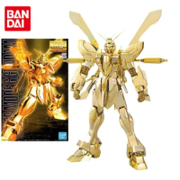 Bandai Original Gundam Model Kit Anime Figure MG 1/100 GOD GUNDAM Action Figures Gold Electroplating Toys Gifts for Children