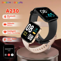 SmartWatch A230 1.91 Inch IPS Large Screen Blood Oxygen Monitor BT Call 100+Sports Mode Smart Watches For Men For APP GLORYFIT