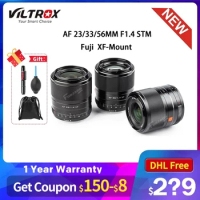 VILTROX 23mm33mm56mm F1.4 XF Auto Focus Large Aperture Lens APS-C Lens for fujifilm fuji X Mount X-H1 X20 T30 X-Pro2 Camera lens