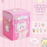 ตุ๊กตา Mikko น่ารักใหม่ กล่องของเล่นแบบปิดตา ตุ๊กตาไอศกรีมน่ารัก ตุ๊กตาพวงกุญแจ ตุ๊กตาการ์ตูน Mikko