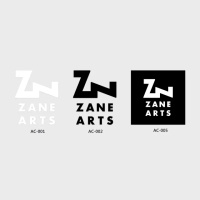 【ZANE ARTS】STICKER 貼紙 日本製 白色模切貼紙 AC-001 / 黑色模切貼紙 AC-002(車貼 馬布谷戶外)