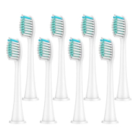 8pcs Replacement Toothbrush Heads Compatible with Philips Sonicare Electric Toothbrush Professional Brush Heads Refill 4100 5100
